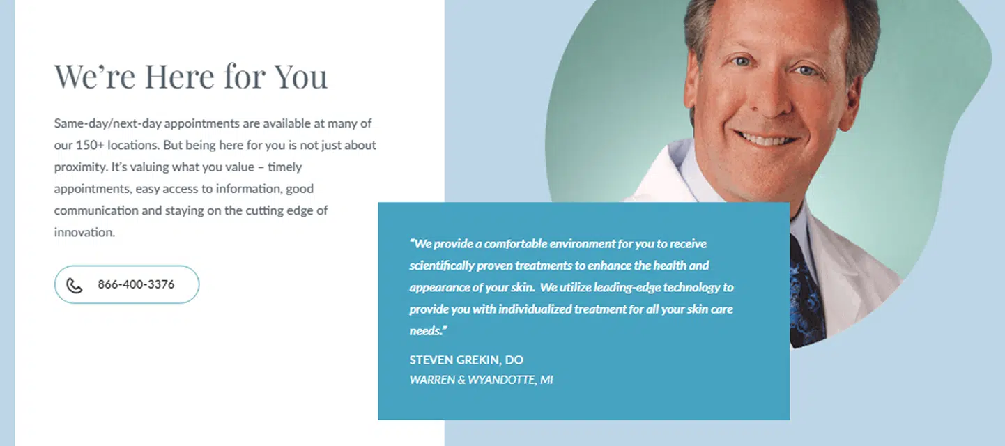 Advanced dermatology